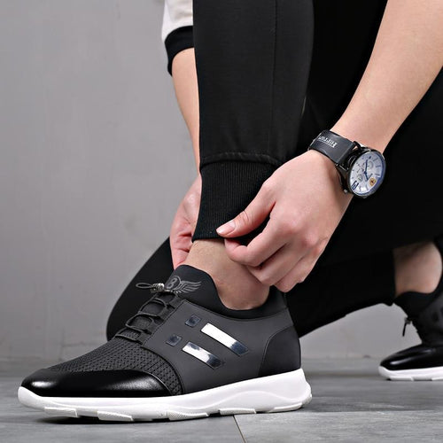 Men Height Increasing Breathable Summer Casual Shoes freeshipping - Tyche Ace