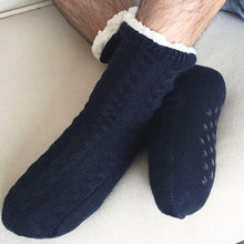Load image into Gallery viewer, Men Indoor Warm Plush Non-slip Slippers freeshipping - Tyche Ace
