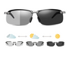 Men Intelligent Smart Photochromic Polarised Chameleon Night Vision Driving Glasses freeshipping - Tyche Ace