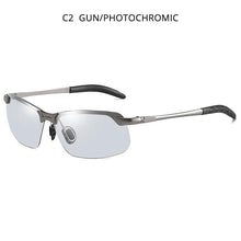 Load image into Gallery viewer, Men Intelligent Smart Photochromic Polarised Chameleon Night Vision Driving Glasses freeshipping - Tyche Ace
