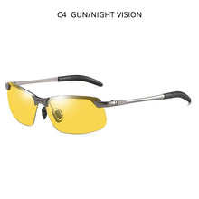 Load image into Gallery viewer, Men Intelligent Smart Photochromic Polarised Chameleon Night Vision Driving Glasses freeshipping - Tyche Ace
