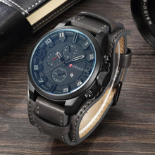 Load image into Gallery viewer, Men Luxury Army Military Steampunk Quartz watches freeshipping - Tyche Ace

