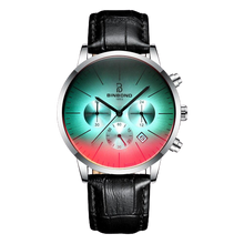 Load image into Gallery viewer, Men Military Style Stainless Steel Bright Coloured Glass Watches freeshipping - Tyche Ace
