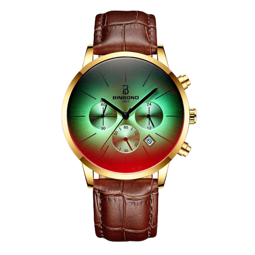 Men Military Style Stainless Steel Bright Coloured Glass Watches freeshipping - Tyche Ace