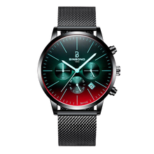 Load image into Gallery viewer, Men Military Style Stainless Steel Bright Coloured Glass Watches freeshipping - Tyche Ace
