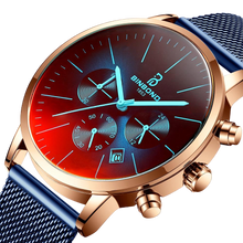 Load image into Gallery viewer, Men Military Style Stainless Steel Bright Coloured Glass Watches freeshipping - Tyche Ace
