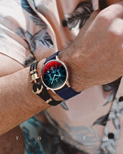 Load image into Gallery viewer, Men Military Style Stainless Steel Bright Coloured Glass Watches freeshipping - Tyche Ace
