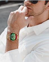 Load image into Gallery viewer, Men Military Style Stainless Steel Bright Coloured Glass Watches freeshipping - Tyche Ace
