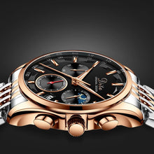 Load image into Gallery viewer, Men Multifunction Stereoscopic Dial Stainless Steel Sports Watches freeshipping - Tyche Ace
