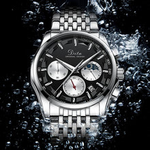 Load image into Gallery viewer, Men Multifunction Stereoscopic Dial Stainless Steel Sports Watches freeshipping - Tyche Ace
