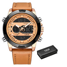 Load image into Gallery viewer, Men Quartz LED Digital Waterproof Military Watches freeshipping - Tyche Ace

