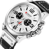Men Quartz Military Genuine Leather Wrist Watches freeshipping - Tyche Ace