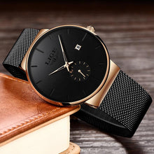 Load image into Gallery viewer, Men Quartz Minimalist Sleek Ultra-Thin Wristband Casual Watches freeshipping - Tyche Ace
