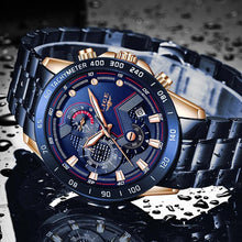 Load image into Gallery viewer, Men Stainless Steel Top Brand Luxury Sports Quartz Watches freeshipping - Tyche Ace

