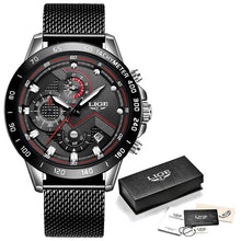 Load image into Gallery viewer, Men Stainless Steel Top Brand Luxury Sports Quartz Watches freeshipping - Tyche Ace
