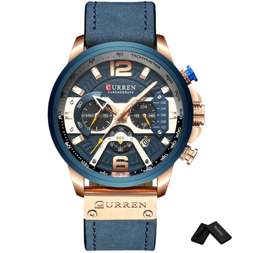 Men Top Brand Luxury Military Leather Wrist Watches freeshipping - Tyche Ace