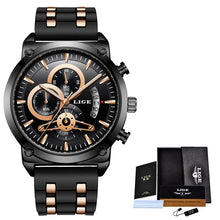 Load image into Gallery viewer, Men Top Brand Luxury Military Silicone Waterproof Quartz Watches freeshipping - Tyche Ace
