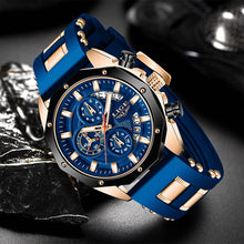 Load image into Gallery viewer, Men Top Brand Luxury Silicone Wristband Sport Quartz Watches freeshipping - Tyche Ace
