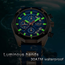 Load image into Gallery viewer, Men Top Brand Luxury Silicone Wristband Sport Quartz Watches freeshipping - Tyche Ace
