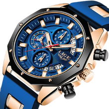 Load image into Gallery viewer, Men Top Brand Luxury Silicone Wristband Sport Quartz Watches freeshipping - Tyche Ace
