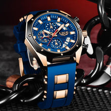 Load image into Gallery viewer, Men Top Brand Luxury Silicone Wristband Sport Quartz Watches freeshipping - Tyche Ace
