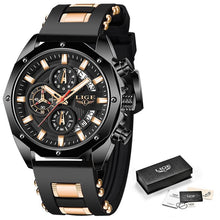 Load image into Gallery viewer, Men Top Brand Luxury Silicone Wristband Sport Quartz Watches freeshipping - Tyche Ace

