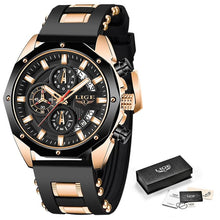 Load image into Gallery viewer, Men Top Brand Luxury Silicone Wristband Sport Quartz Watches freeshipping - Tyche Ace
