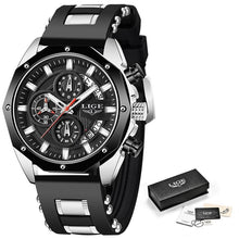 Load image into Gallery viewer, Men Top Brand Luxury Silicone Wristband Sport Quartz Watches freeshipping - Tyche Ace
