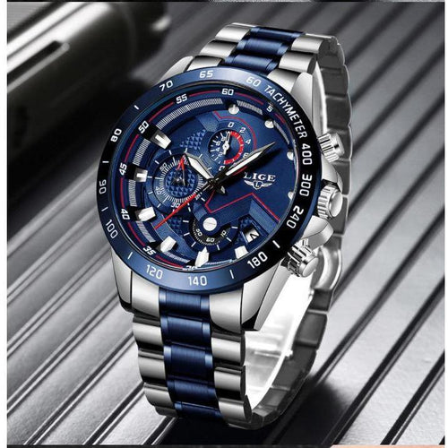 Men Top Brand Stainless Steel Wrist Watch freeshipping - Tyche Ace