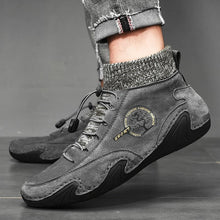 Load image into Gallery viewer, Men Vintage Winter Warm Suede Leather Ankle Casual Boots freeshipping - Tyche Ace
