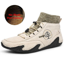 Load image into Gallery viewer, Men Vintage Winter Warm Suede Leather Ankle Casual Boots freeshipping - Tyche Ace
