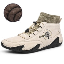 Load image into Gallery viewer, Men Vintage Winter Warm Suede Leather Ankle Casual Boots freeshipping - Tyche Ace
