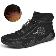 Load image into Gallery viewer, Men Vintage Winter Warm Suede Leather Ankle Casual Boots freeshipping - Tyche Ace
