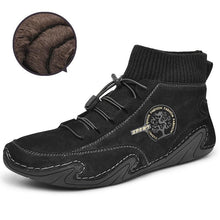 Load image into Gallery viewer, Men Vintage Winter Warm Suede Leather Ankle Casual Boots freeshipping - Tyche Ace
