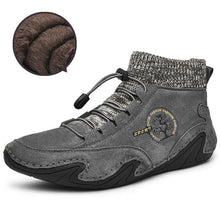Load image into Gallery viewer, Men Vintage Winter Warm Suede Leather Ankle Casual Boots freeshipping - Tyche Ace

