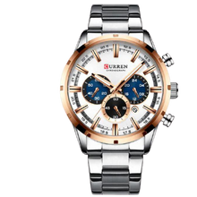Load image into Gallery viewer, Men Waterproof Military Stainless Steel Wrist Watch freeshipping - Tyche Ace
