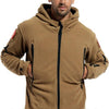 Men Winter Thermal Fleece Hooded Softshell Outdoor Jacket freeshipping - Tyche Ace