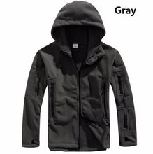 Load image into Gallery viewer, Men Winter Thermal Fleece Hooded Softshell Outdoor Jacket freeshipping - Tyche Ace
