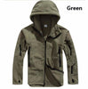 Men Winter Thermal Fleece Hooded Softshell Outdoor Jacket freeshipping - Tyche Ace