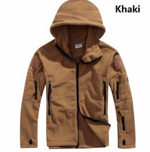 Load image into Gallery viewer, Men Winter Thermal Fleece Hooded Softshell Outdoor Jacket freeshipping - Tyche Ace
