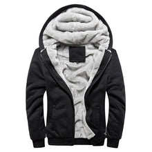 Load image into Gallery viewer, Men Winter Thick Warm Fleece Zip Up Hoodie freeshipping - Tyche Ace
