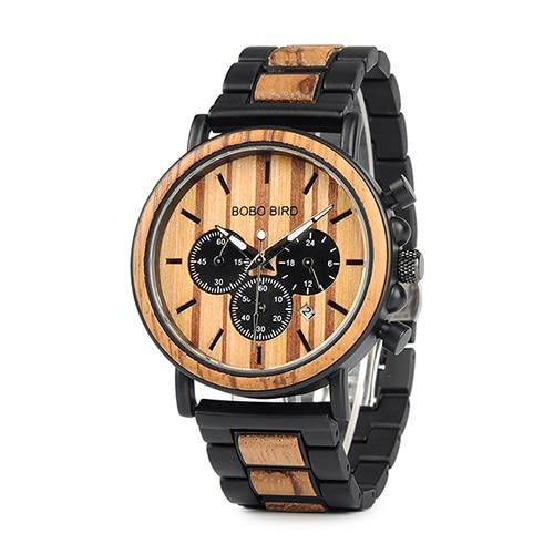 Men Wooden Stylish fashionable Military Watches freeshipping - Tyche Ace