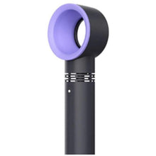 Load image into Gallery viewer, Mini handheld USB Rechargeable, Portable, Bladeless 3 Speed,  Level LED Indicator Fan freeshipping - Tyche Ace
