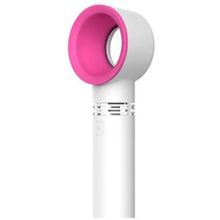 Load image into Gallery viewer, Mini handheld USB Rechargeable, Portable, Bladeless 3 Speed,  Level LED Indicator Fan freeshipping - Tyche Ace
