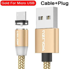 Load image into Gallery viewer, Mobile Phone Magnetic USB Fast Charging Built in Blue LED Indicator Cable freeshipping - Tyche Ace
