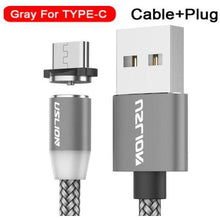 Load image into Gallery viewer, Mobile Phone Magnetic USB Fast Charging Built in Blue LED Indicator Cable freeshipping - Tyche Ace
