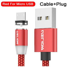 Load image into Gallery viewer, Mobile Phone Magnetic USB Fast Charging Built in Blue LED Indicator Cable freeshipping - Tyche Ace

