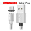 Mobile Phone Magnetic USB Fast Charging Built in Blue LED Indicator Cable freeshipping - Tyche Ace