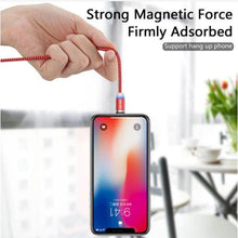 Load image into Gallery viewer, Mobile Phone Magnetic USB Fast Charging Built in Blue LED Indicator Cable freeshipping - Tyche Ace
