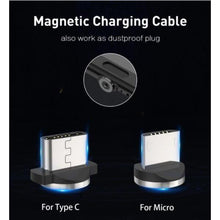 Load image into Gallery viewer, Mobile Phone Magnetic USB Fast Charging Built in Blue LED Indicator Cable freeshipping - Tyche Ace
